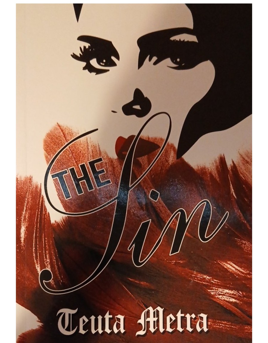 The Sin book cover by Teuta Metra
